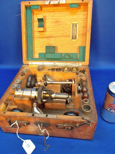66 ~ rare steam engine indicator bacharach &amp; maihak, very complete a+ for sale