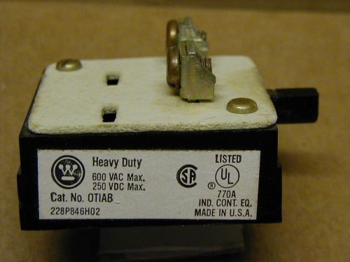 Westinghouse 0TIAB, OTIAB Push Button Contact Block, Normally Open, New