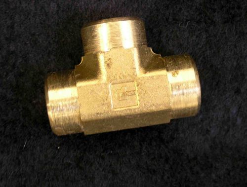 3/8 MMO-B Female Pipe TEE Parker Fitting  - Lot of 5 – NEW