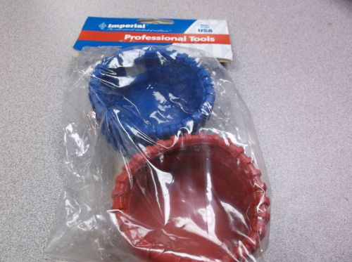 New IMPERIAL 400-RB Gauge Boots One Blue and One Red #1YRP  ((F23P)