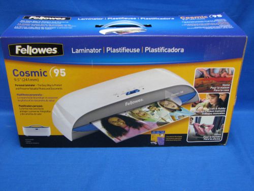 Fellowes Cosmic 2 95 Personal Laminator with Pouch Starter Kit, 9.5-Inch