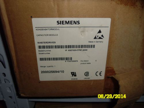 1PC Siemens 6SE7025-0TP87-2DD0
