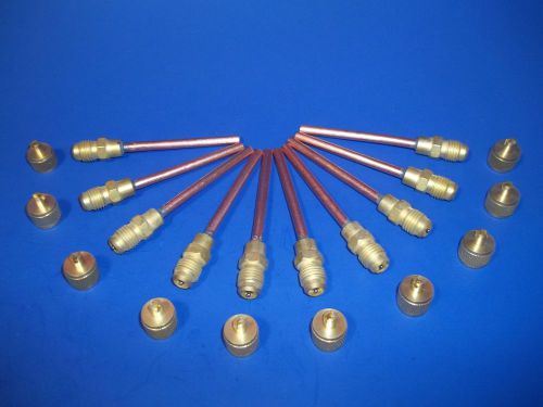 ACCESS AND SERVICES VALVES  3/16&#034; SOLDER FOR A/C LINE (QTY: 10 VALVES)