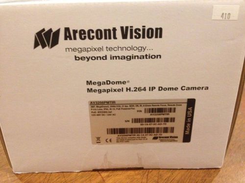 Arecont vision megadome 2 av3256pmtir remote zoom, ir camera for sale