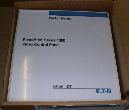 EATON IDT, PRODUCT MANUAL FOR PANELMATE 1000 SERIES, 1226