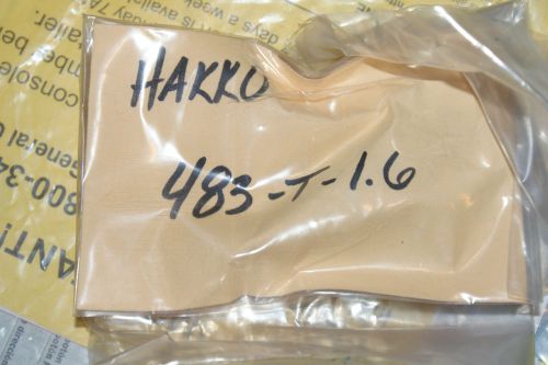 Hakko 483-T-1.6 Desoldering Nozzle, 1.6mm, for 483/707/800