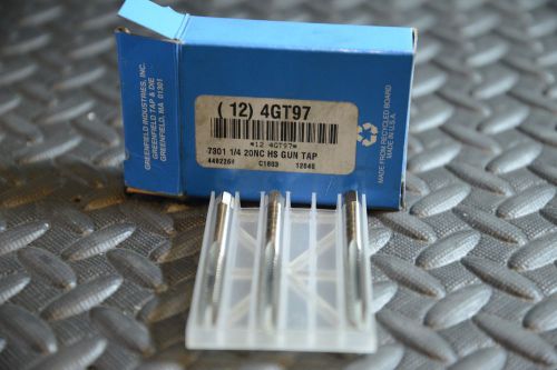 Greenfield 7301 1/4 20 n/c hs h3 gun tap set of 3 for sale