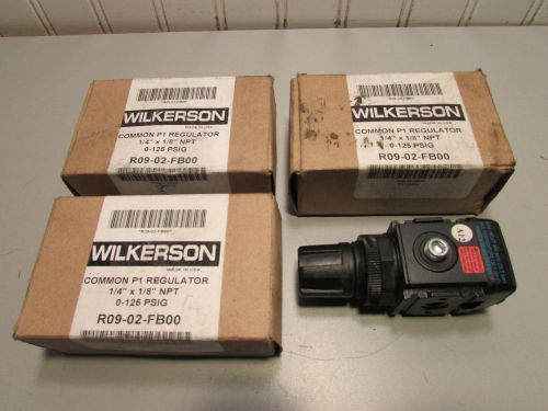 Wilkerson Common P1 Regulator R09-02-FB00 lot of 3!