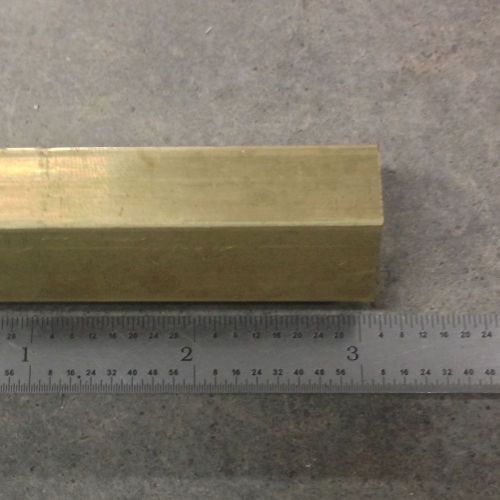 7/8&#034; Inch 3&#034; Long Brass Half Hard Hex Bar Mill Rod Stock .875&#034; FREE SHIPPING!!!