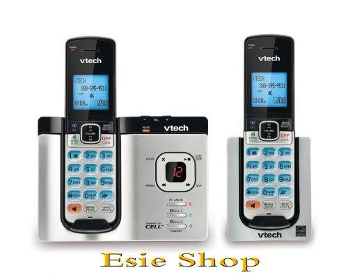 Vtech Dect 6.0 Cordless Phone Caller ID Bluetooth Connect Cell Home Telephone