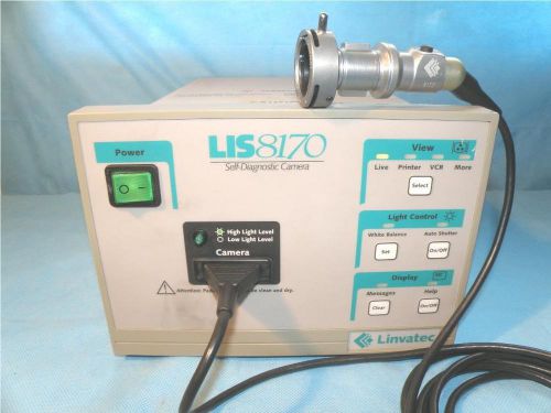 Linvatec lis8170 endoscopy camera with head &amp; coupler for sale