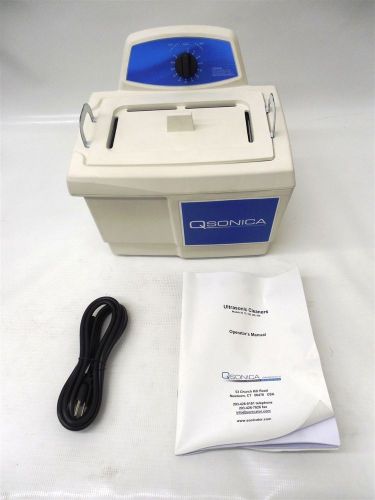 New qsonica cpx-952-216r ultrasonic cleaner with basket 1 gallon tank for sale