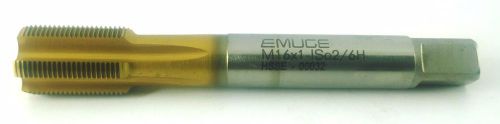 Emuge metric tap m16x1 straight flute hssco5% m35 hsse tin coated for sale