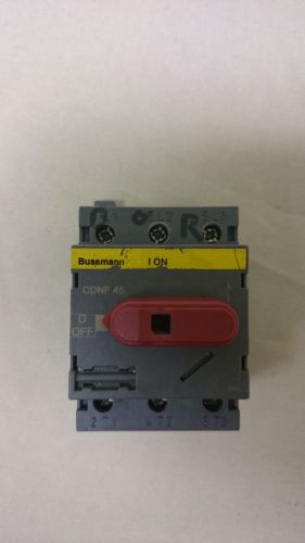 Bussmann CDNF45 Disconnect Switch