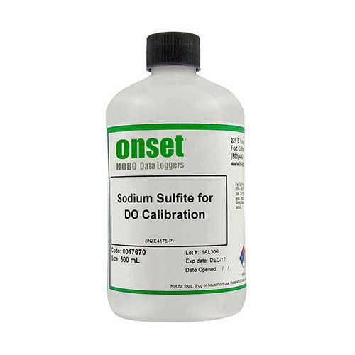 Onset U26-CAL-SOL, Sodium Sulfite Solution