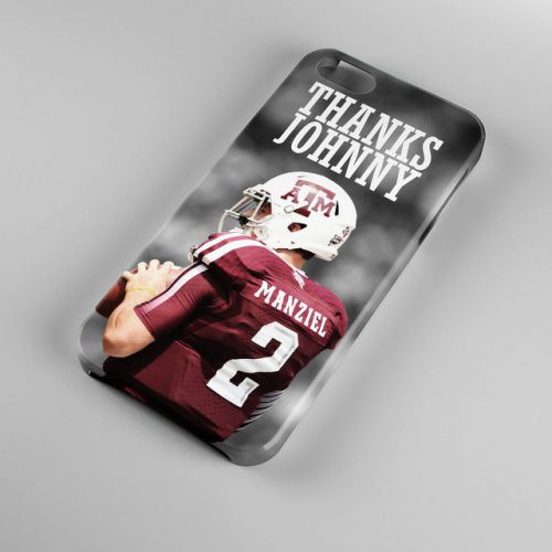 Texas A&amp;M Thanks Johnny Manziel Footba Apple iPhone iPod Samsung Galaxy HTC Case
