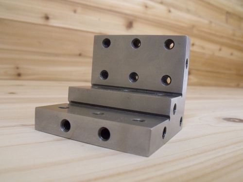 Stepped Angle Plate Hardened 1/4-20 Tapped Holes (24)