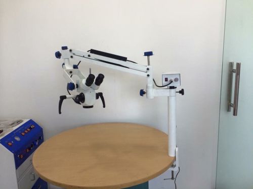 Portable Video Dental Microscope Table Mounted for Dental Demonstration,,