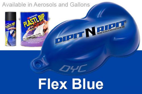 Performix plasti dip gallon of ready to spray flex blue rubber dip coating for sale