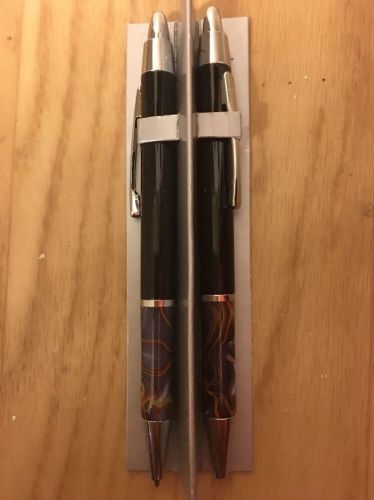 FORAY FINE WRITING BALLPOINT PEN &amp; PENCIL SET  Pearlescent Earth Tone