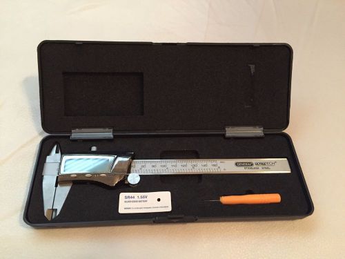 Stainless Steel Electronic Digital Caliper Micrometer Guage LCD 6&#034; 150mm