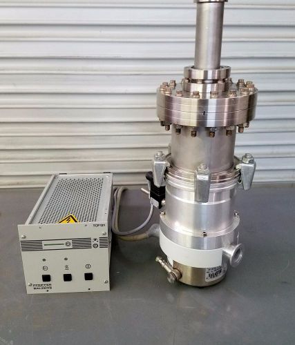 Pfeiffer Balzers TPH-240 Turbo Molecular High Vacuum Pump With TCP 121 Controler