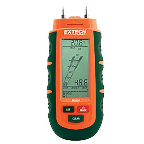 Extech mo230 pocket moisture meter, digital lcd readout for sale