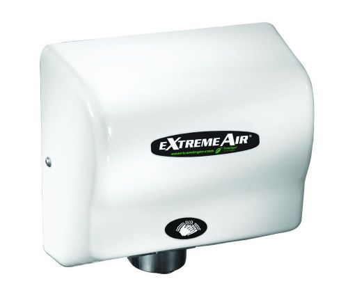 Hand dryer extremeair® gxt8m white steel 240v (new gxt9m will ship) for sale