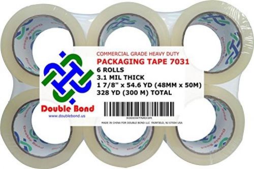 Real thick (3.1 mil) double bond commercial grade heavy duty packing tape, 1 x for sale