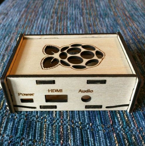 Wooden Project Enclosure Box Kit For for Raspberry Pi USA Ship
