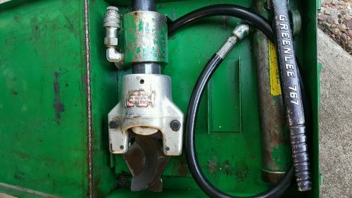 Greenlee hydraulic cable cutter