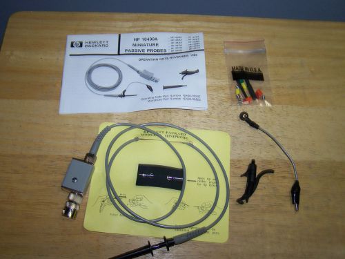 Hp 10400a miniature passive probes for sale