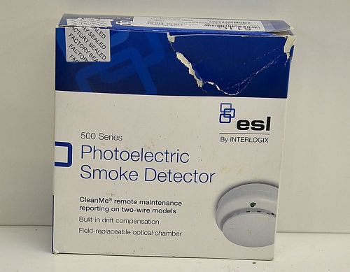 -Interlogix ESL 511C Photo Electric Smoke Detector
