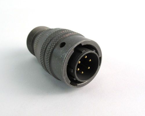 Bendix  pt06cp-8-3p mil spec electrical circular connector plug 3 pos gold cts for sale