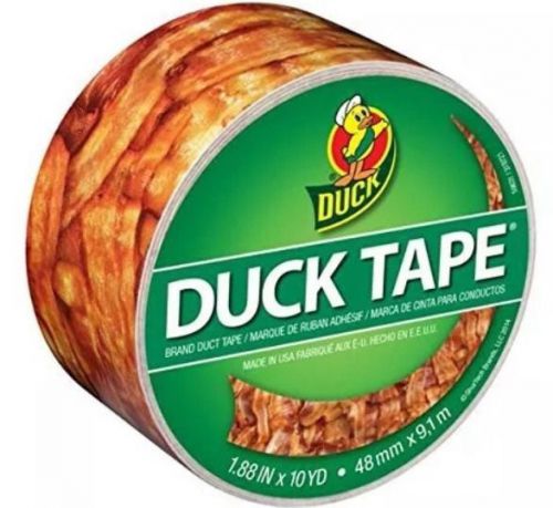 Bacon Duck Brand Duct Tape &#034;New Pattern&#034;