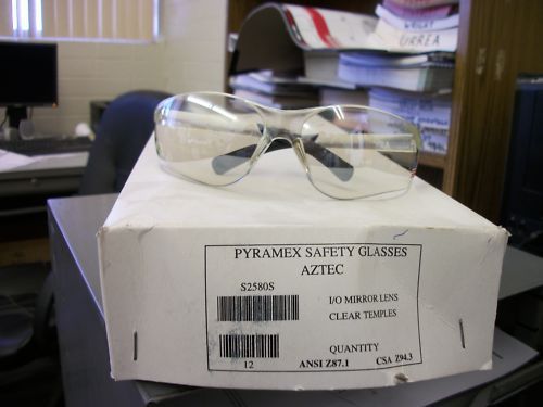 PYRAMEX VENTURA II  SAFETY GLASSES BLACK MIRROR LENS