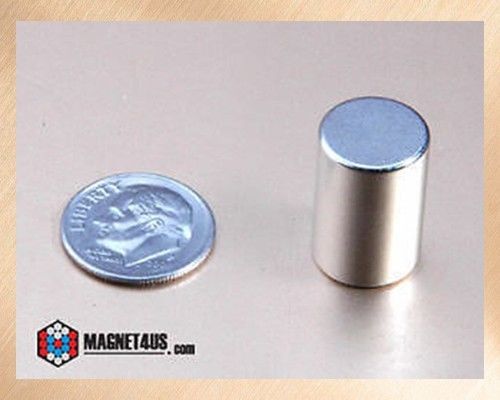 4 pcs super strong neodymium rare earth magnet cylinder 1/2&#034; dia. x 3/4&#034; thick for sale