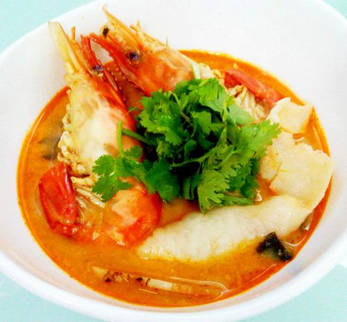 Thai Foods DIY Recipe TOM YAM KUNG Step Cooking Kitchen Gadgets Tools Menu