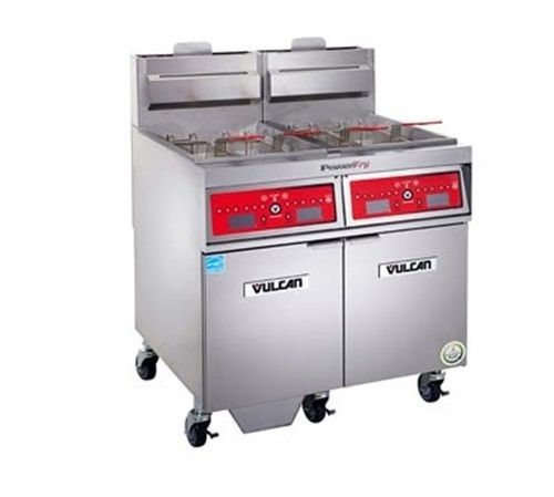Vulcan 4VK85CF PowerFry5™ Fryer gas hi-efficiency 84&#034; W (4) battery 85-90...