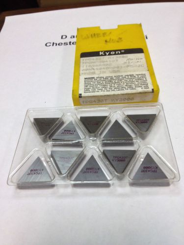 Pack of 10 Kyon Ceramic Inserts, TPG433T KY3000, Made-In-The-USA