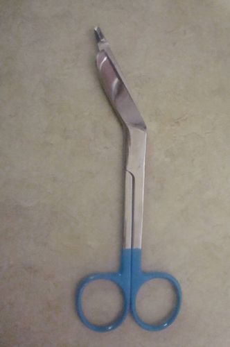 1 Lister Bandage Nurse Scissors 5.5&#034; Blue Ring  Colormed Inst