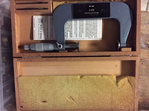 3-4 brown and sharpe disc micrometer for sale