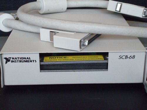 National Instruments Data Acquisition controller box Model SCB-68