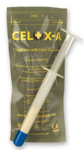 Celox A Applicator - FRESH EXP 09/2019 Trauma Bandage First Aid Military IFAK
