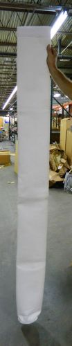 New schick tube-veyer bag sock dust filter sleeve 6&#034; diameter 84&#034; length for sale