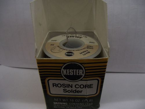 Kester 282 rosin core solder 0.020&#034; for sale
