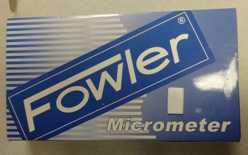 Fowler depth micrometer 72-225-1112-0 (0-6&#034;) new in box !!! for sale