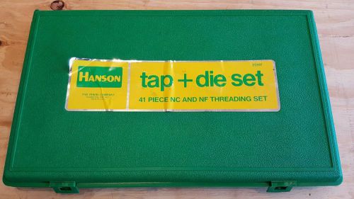 Hanson Tap &amp; Die Set - 41 Piece (by Irwin)