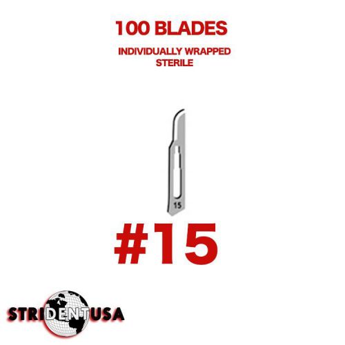200 Scalpel blades  #15 surgical dental medical veterinary blade plus handle