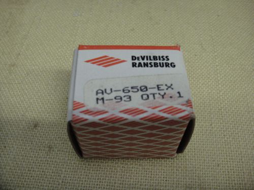 DEVILBISS AV-650-EX (M-93) Fluid Tip and Gasket